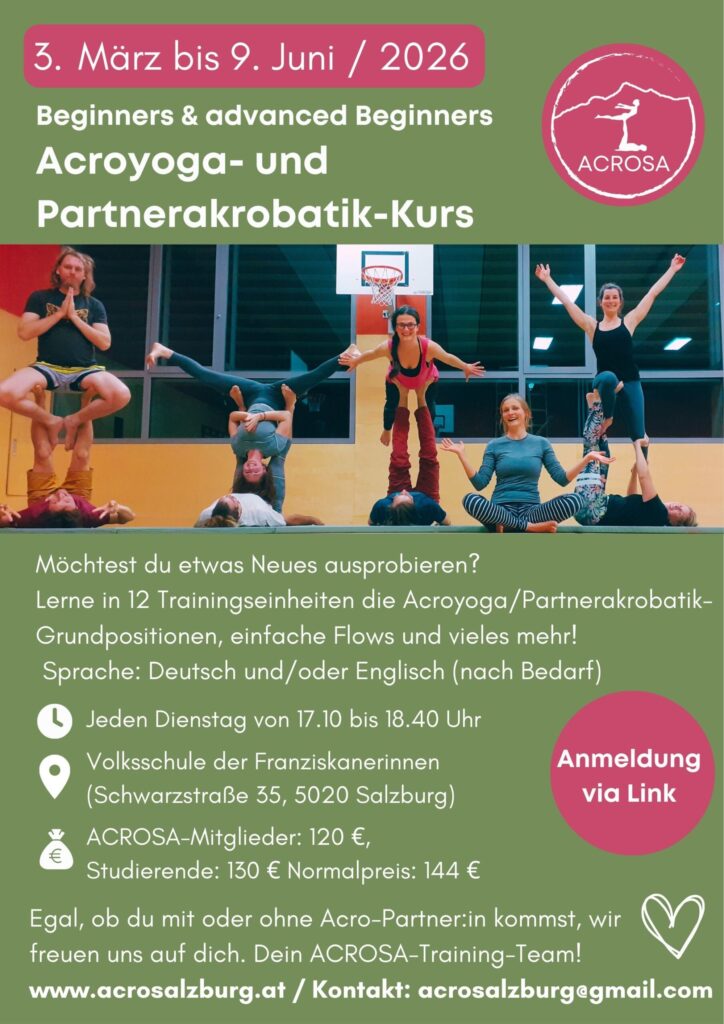 Acroyoga Kurs Salzburg 2026