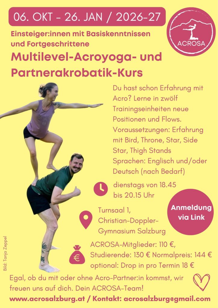 Multilevel - Intermediate and Advanced Beginners Salzburg 2026