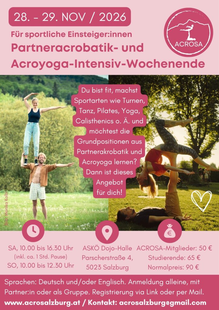 Acroyoga Intensiv-Wochenende 2026 November